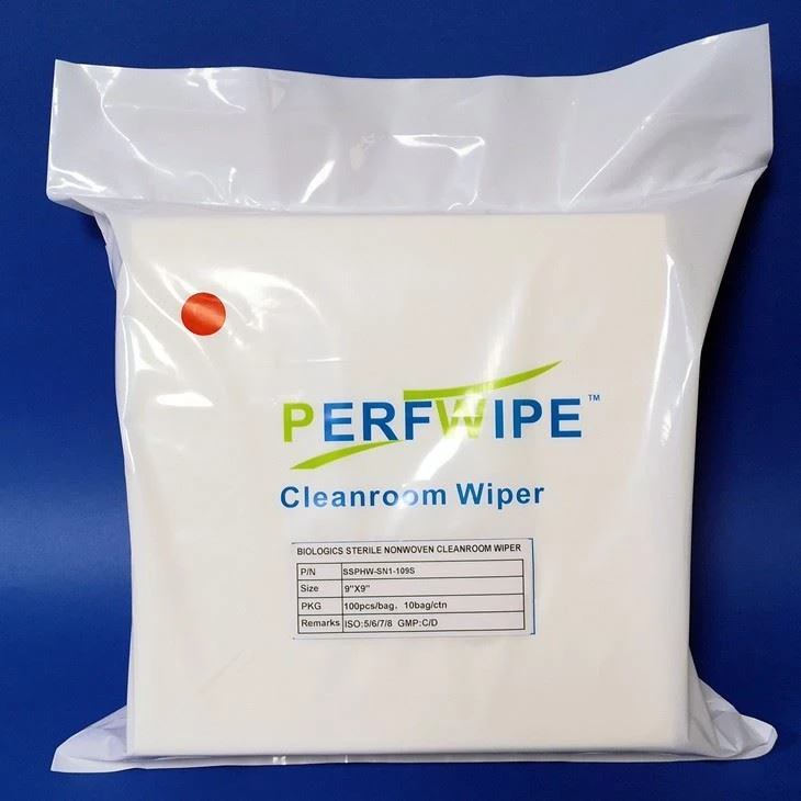 Sterilized Nonwoven Cleanroom Wipes